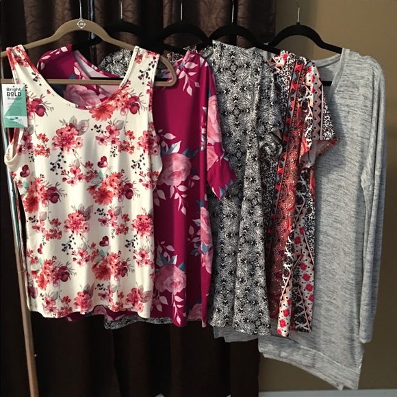 PIPHANY SET OF 5 SIZE X-LARGE SHIRTS - Picture 1 of 6